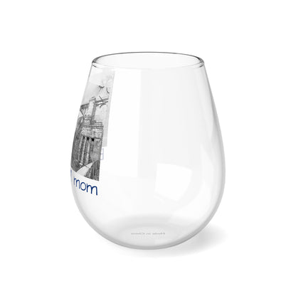 Best DAM mom wine Glass (11.75 oz)