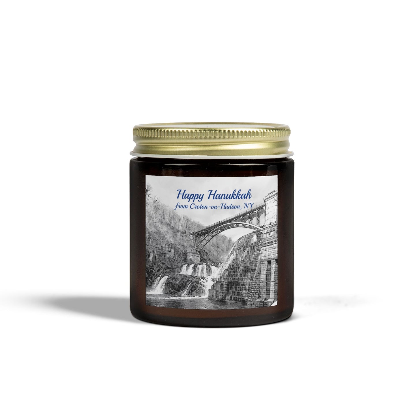 Happy Hanukkah / Croton Dam scented candles