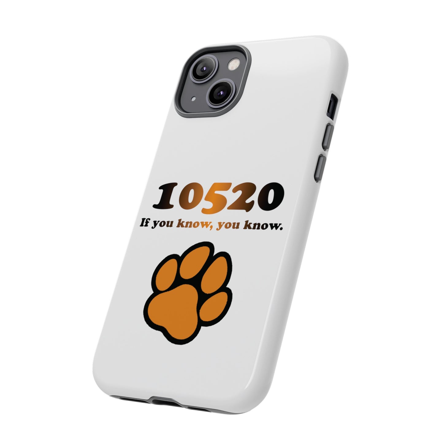 10520 Tiger paw iPhone / Samsung Tough Cases