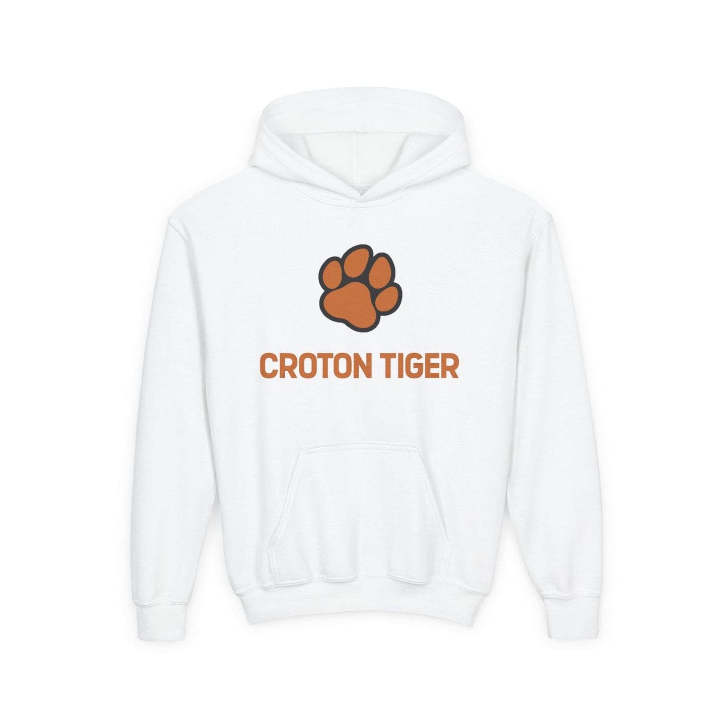 Croton Tiger Kids Personalized Hooded Sweatshirt