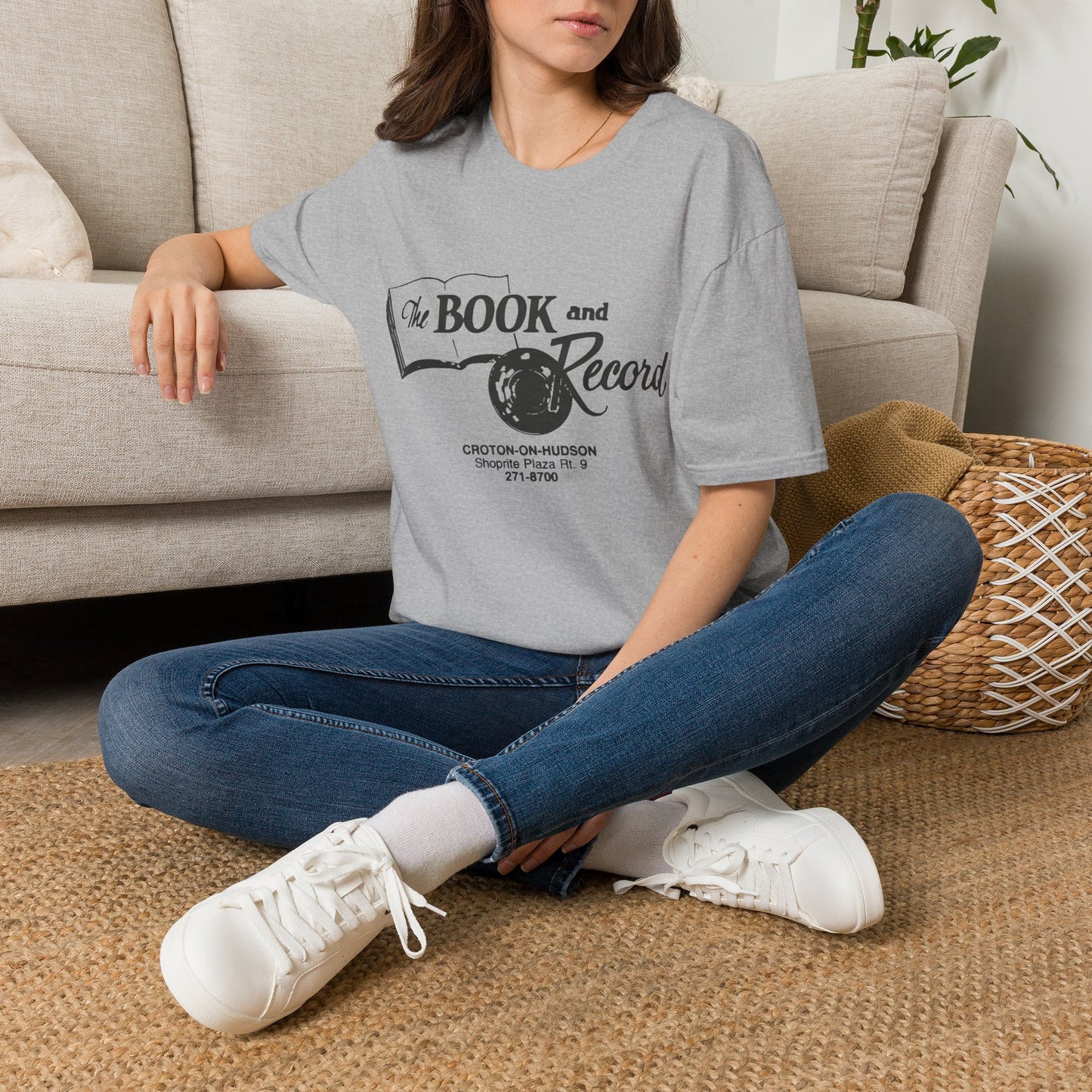The Book and Record Unisex tee