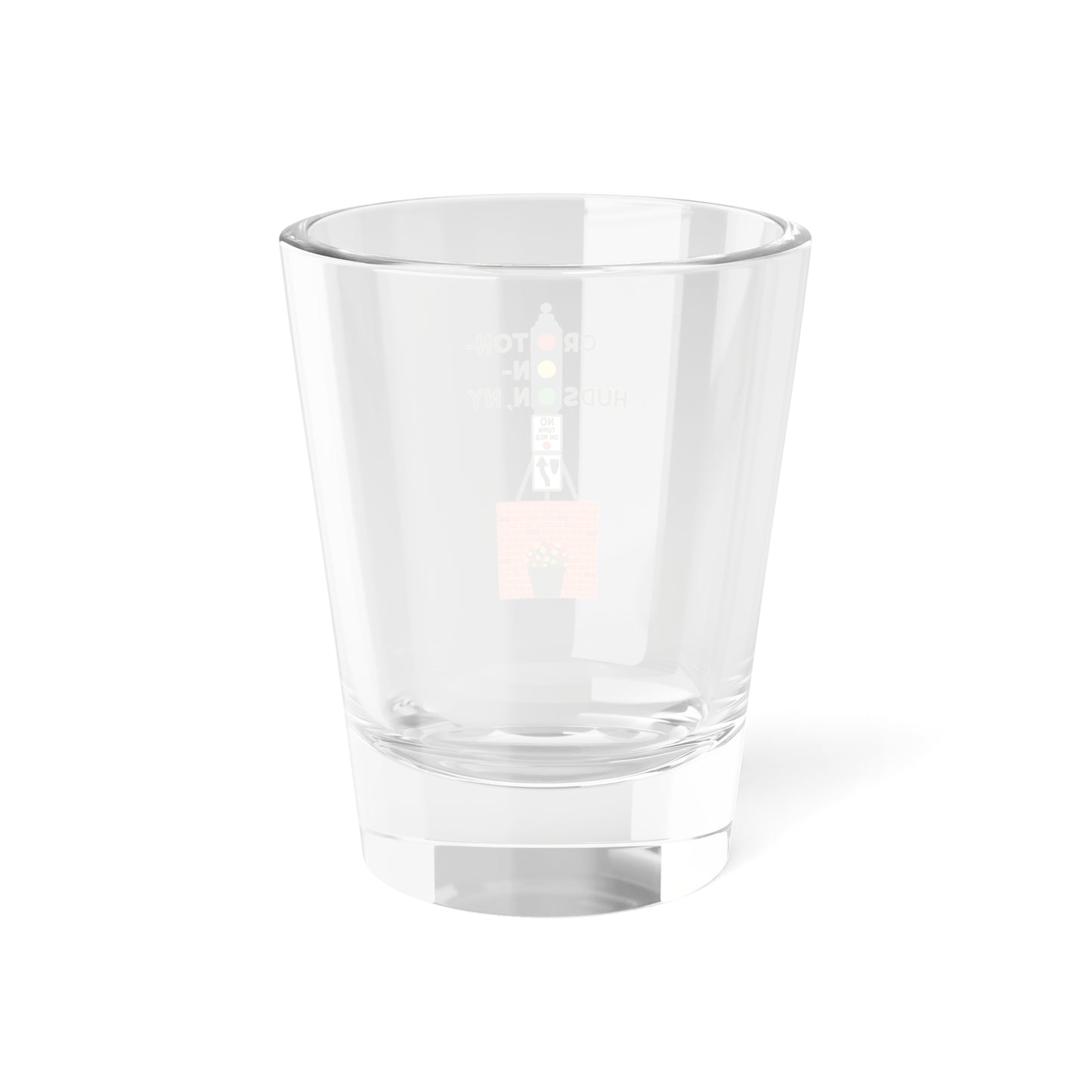 Dummy Light Croton shot glass (1.5oz)