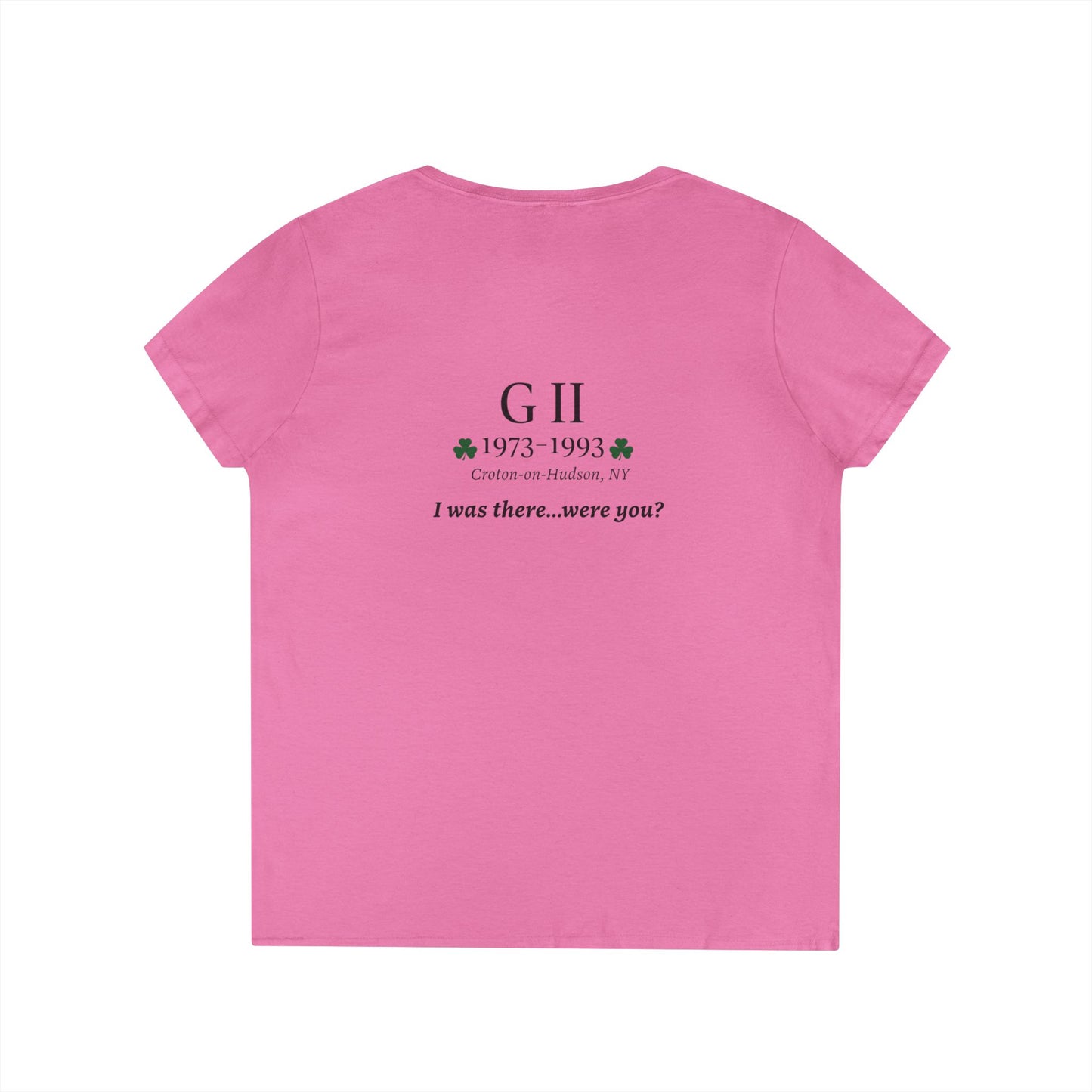 Gallagher's II Ladies V-Neck T-Shirt,