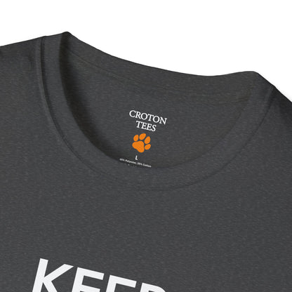 Men's Keep Calm and Croton On Tee (Dark/Colors)