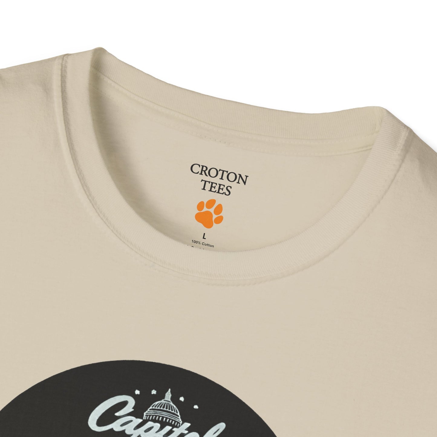 Croton / Cortland Gleason LP unisex tee side 1