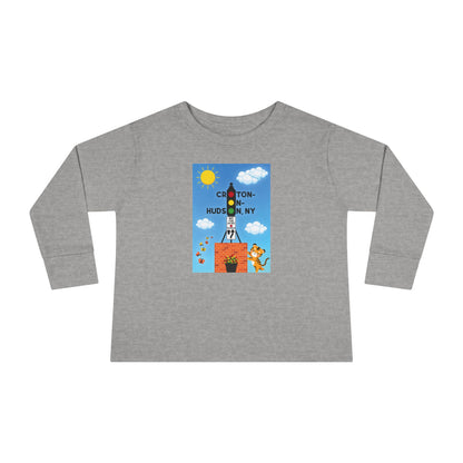 Dummy Light Tiger Croton Toddler Long Sleeve Tee