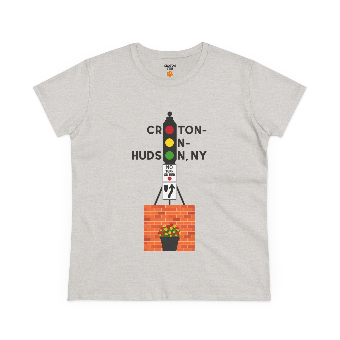 Women's Semi-Fitted Dummy Light Croton Tee