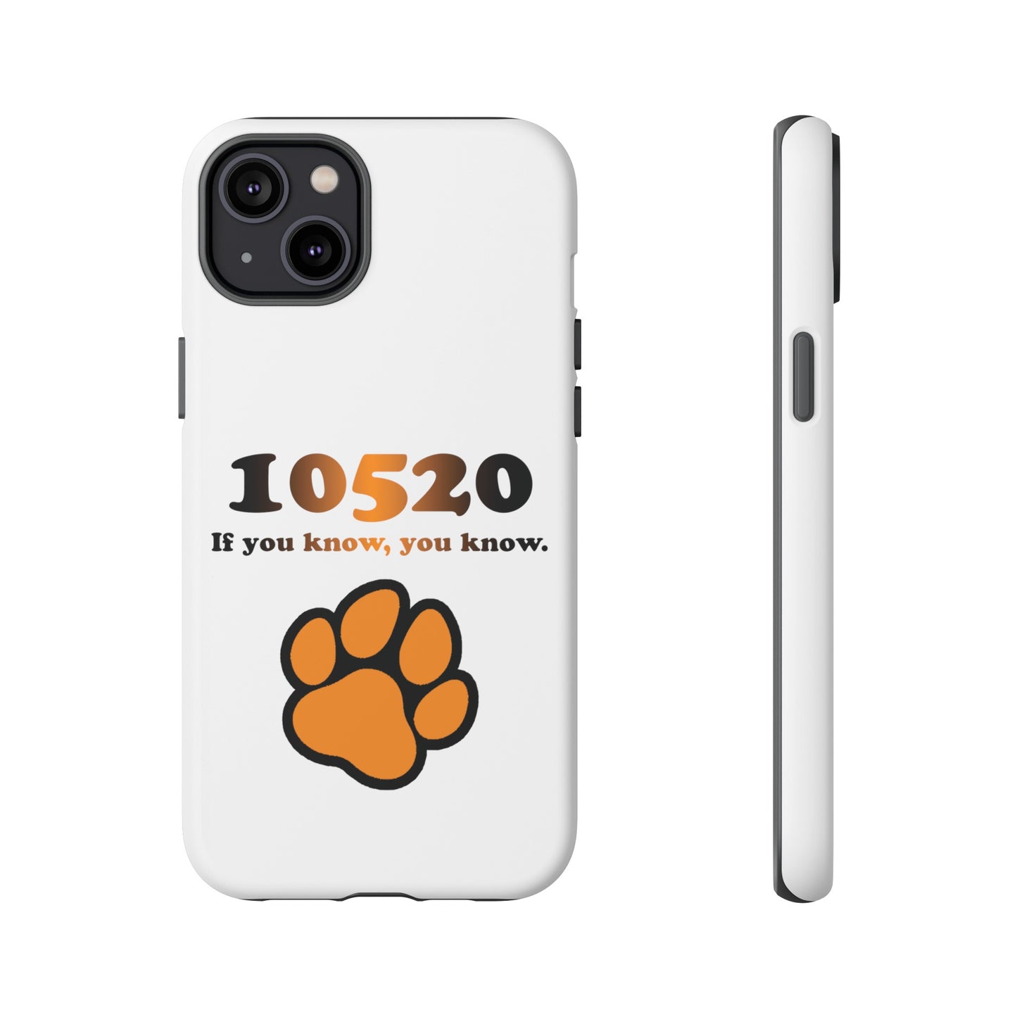 10520 Tiger paw iPhone / Samsung Tough Cases