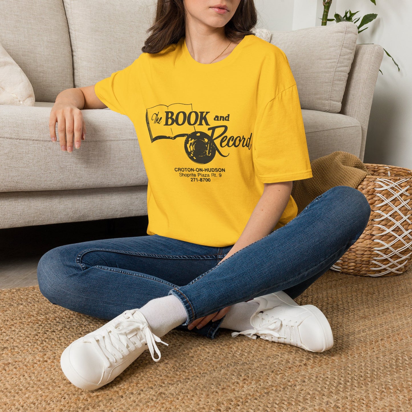 The Book and Record Unisex tee