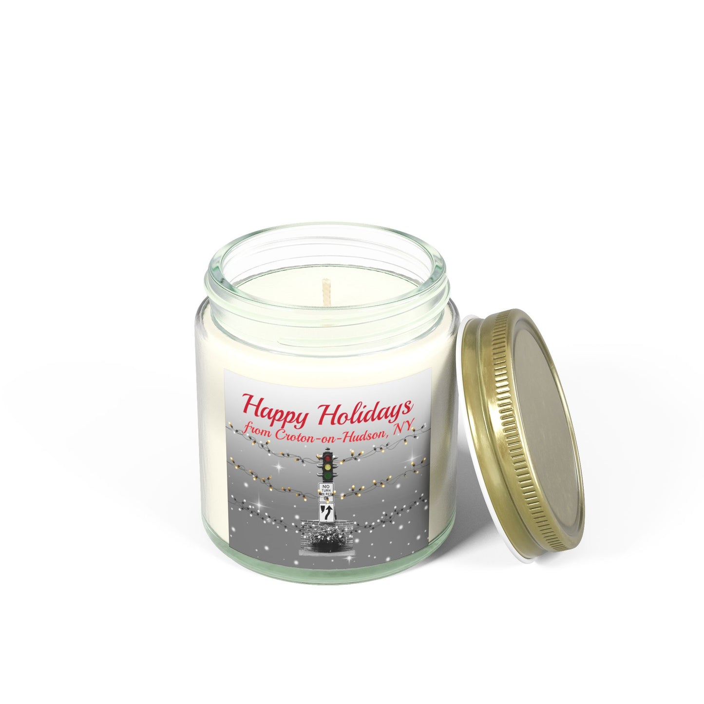 Happy Holidays / Croton Dummy Light candle