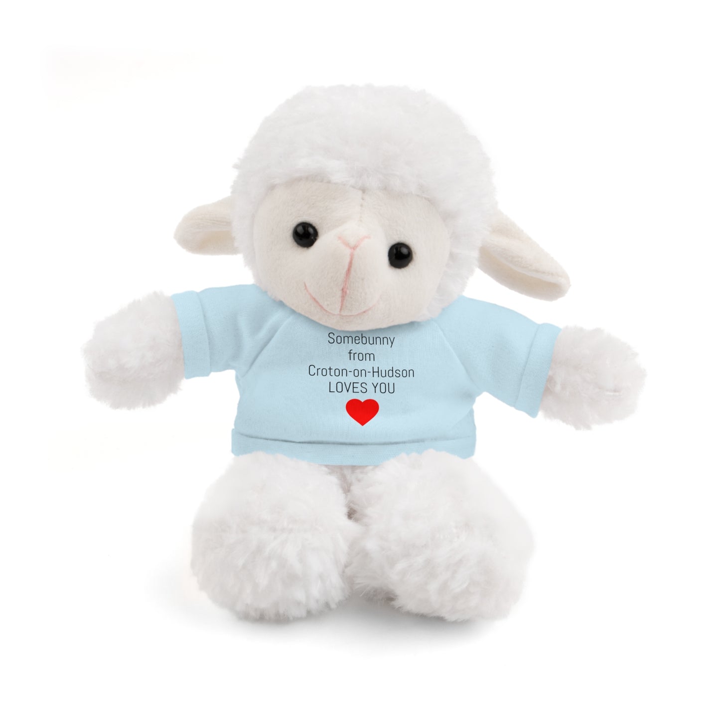 Some BUNNY from Croton-on-Hudson Loves you stuffie
