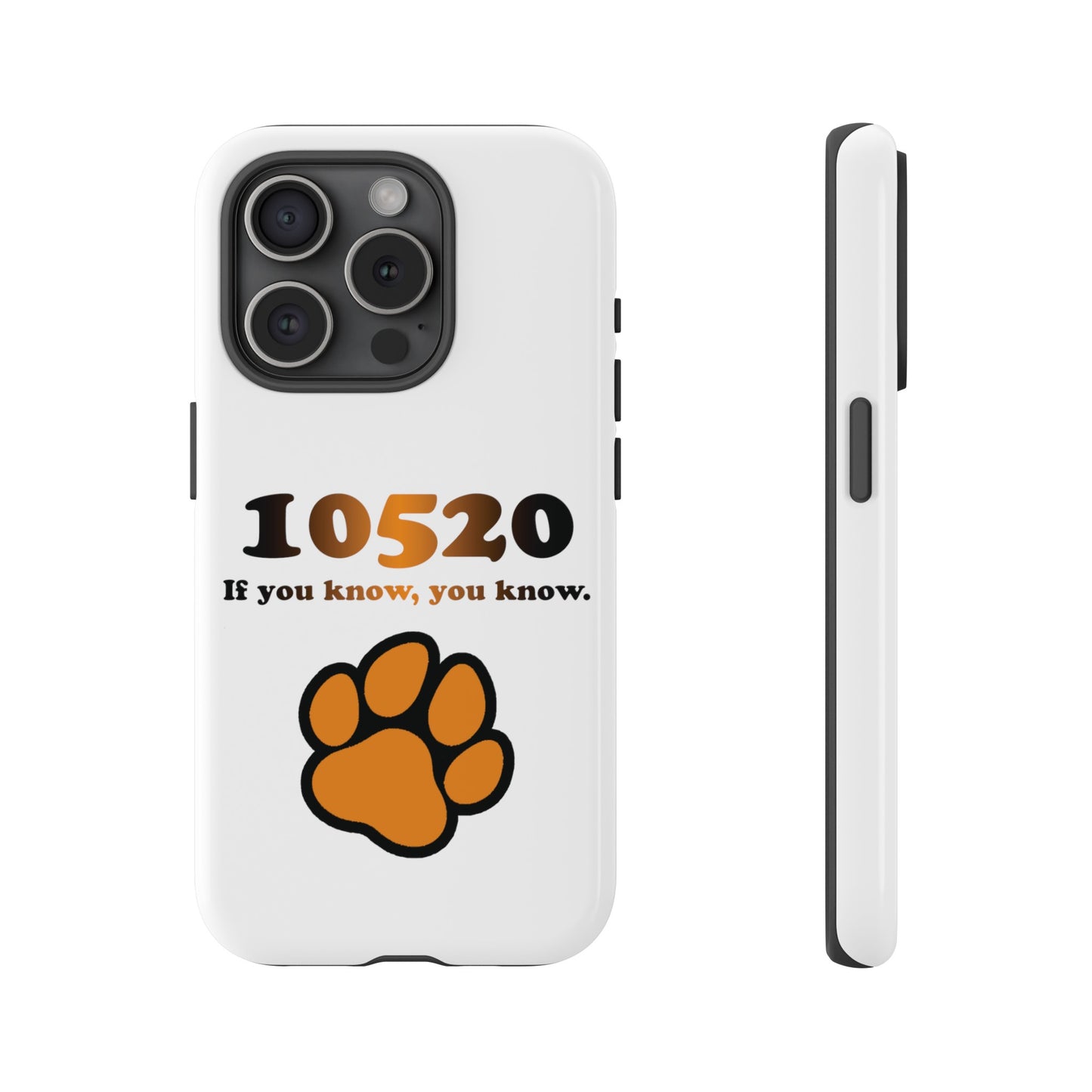 10520 Tiger paw iPhone / Samsung Tough Cases