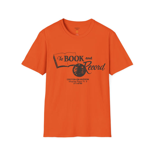 The Book and Record Unisex tee