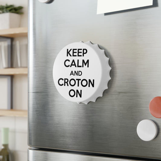 KEEP CALM Croton Magnetic Bottle Opener