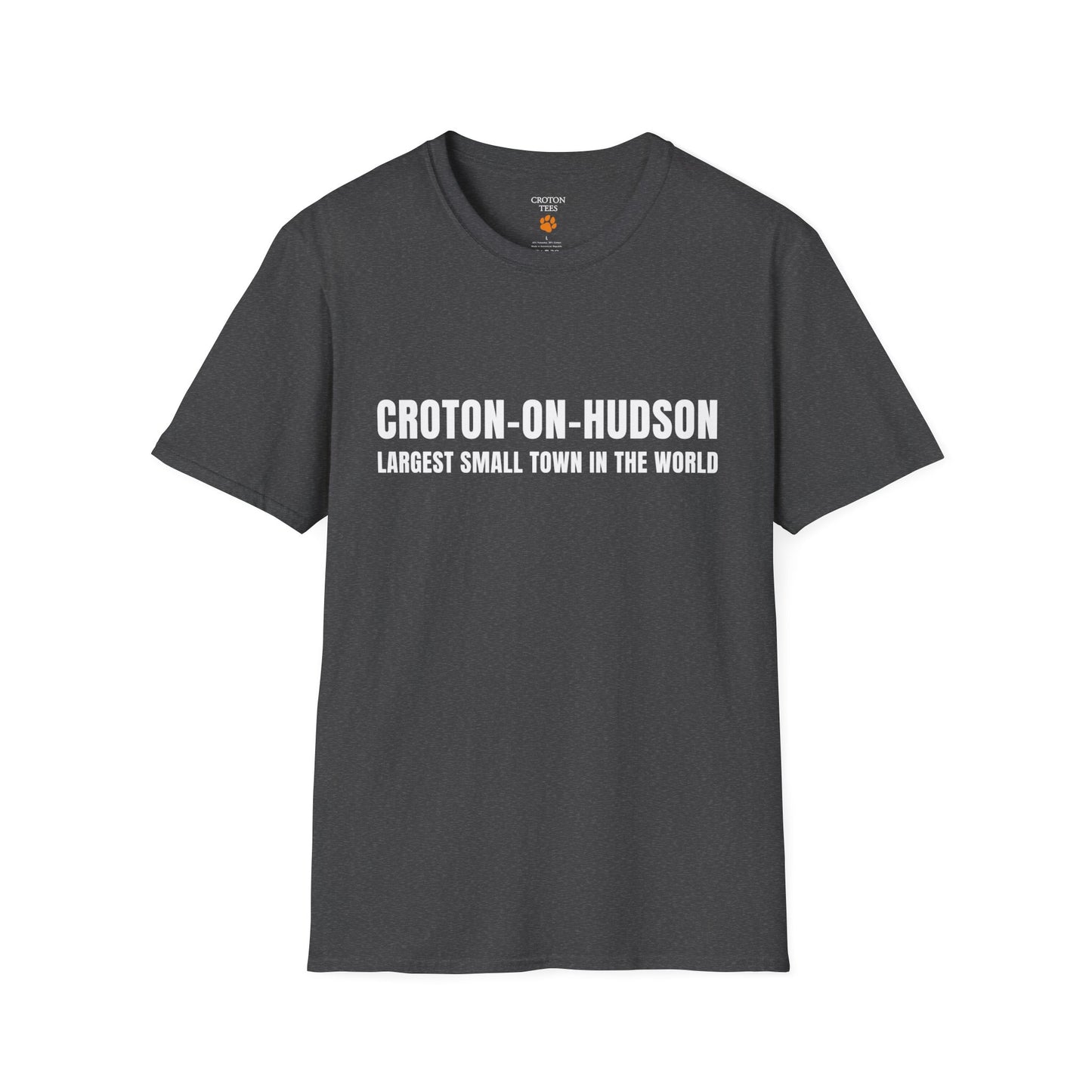 Men's Croton -Largest Small Town in the World Tee (Dark/Colors)