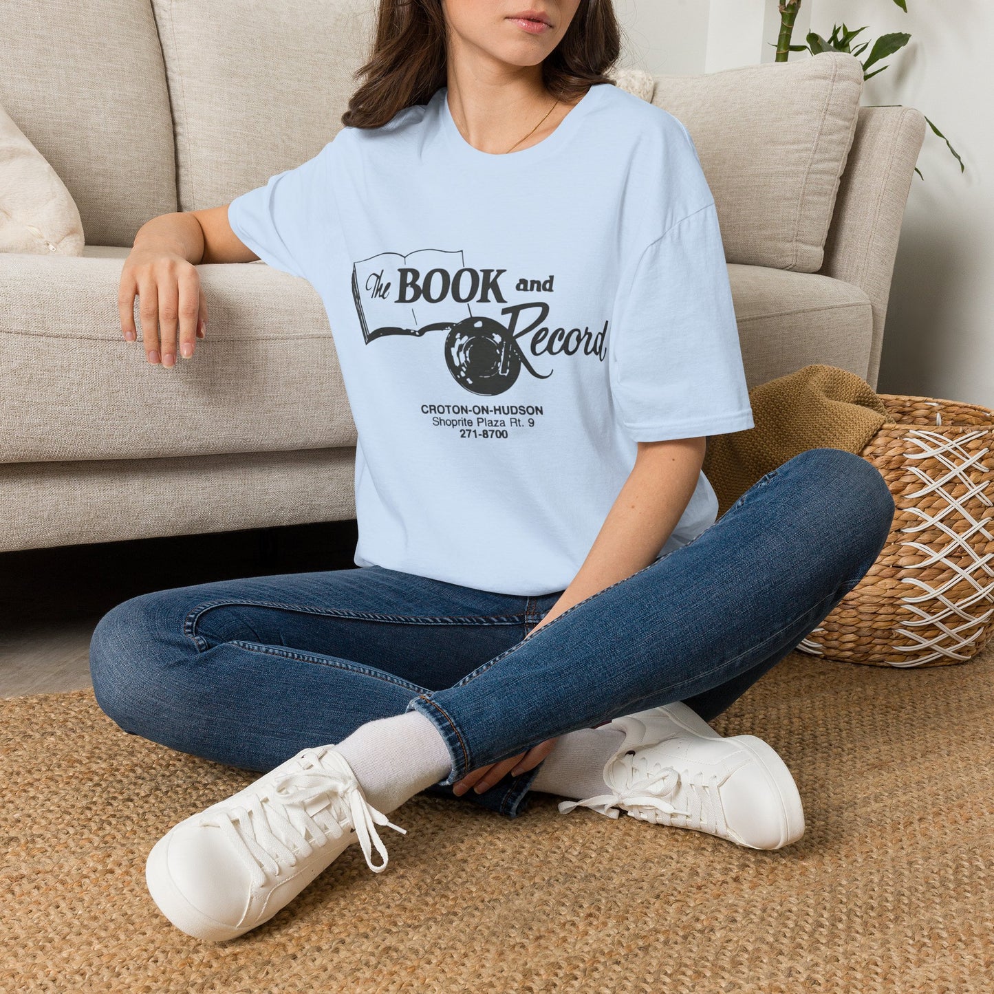 The Book and Record Unisex tee
