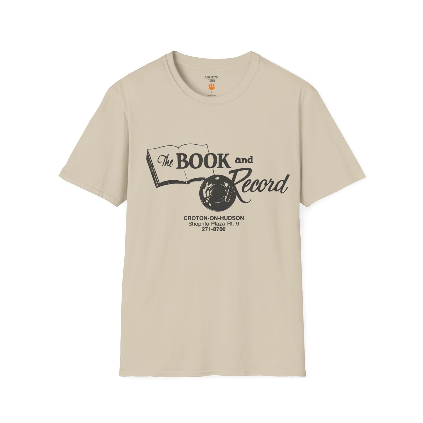 The Book and Record Unisex tee