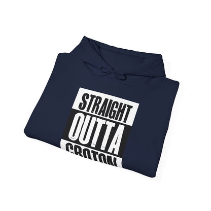 STRAIGHT OUTTA CROTON Unisex Pullover Hoodie