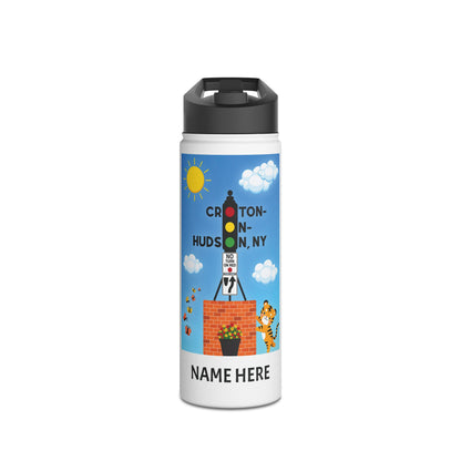 Croton Dummy Light PERSONALIZED Stainless Steel Water Bottle