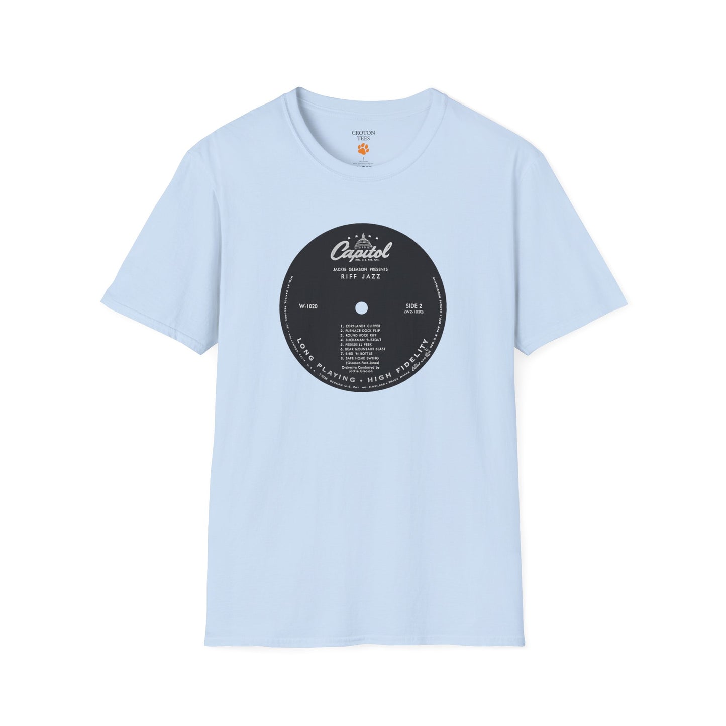 Croton / Cortland Gleason LP Unisex tee side 2