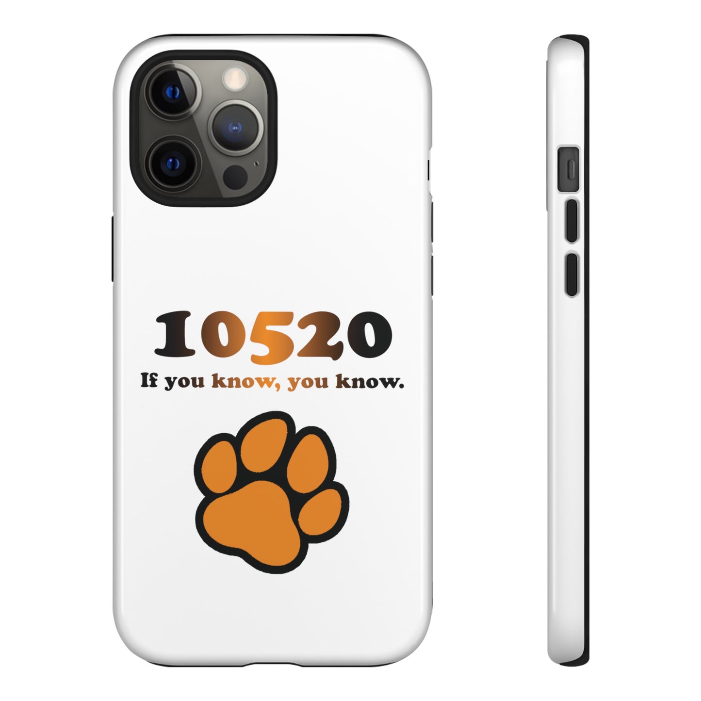 10520 Tiger paw iPhone / Samsung Tough Cases