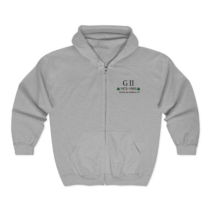 Gallagher's II unisex zip -up hoodie