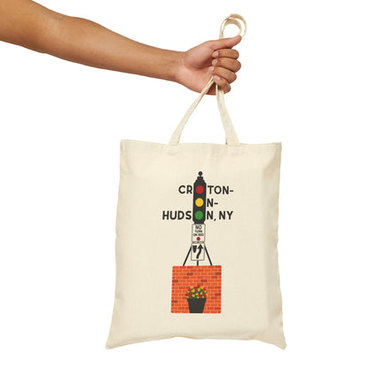 Dummy Light Croton Canvas Tote Bag Medium