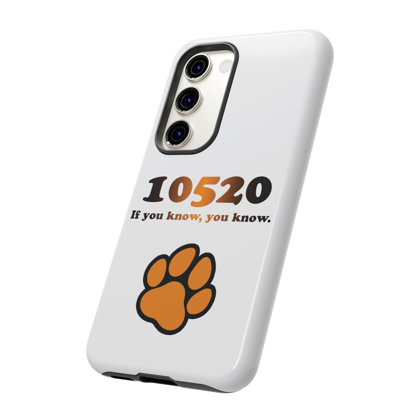 10520 Tiger paw iPhone / Samsung Tough Cases