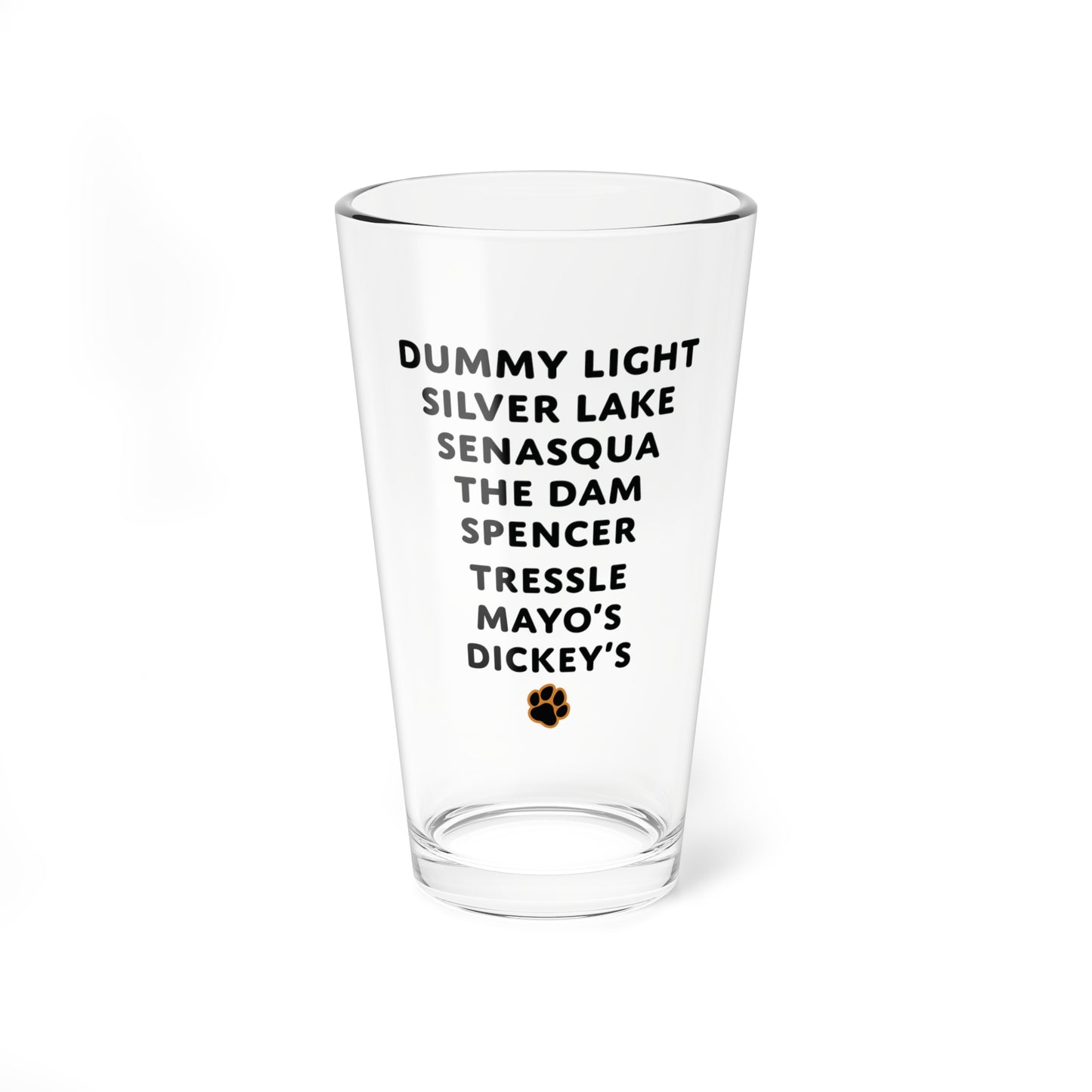 Croton spots  16oz Pint / Mixing glass
