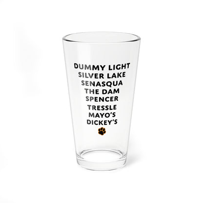 Croton spots  16oz Pint / Mixing glass
