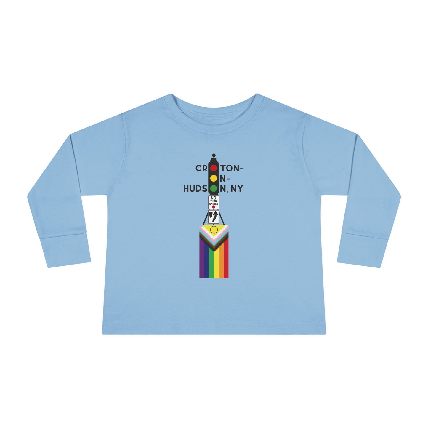 Dummy Light / Pride Croton Toddler Long Sleeve Tee