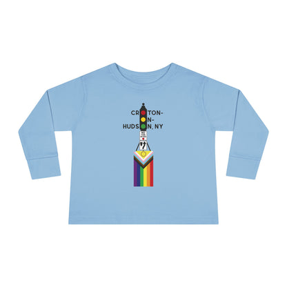 Dummy Light / Pride Croton Toddler Long Sleeve Tee