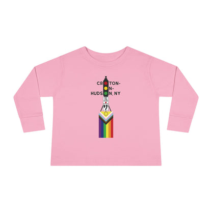 Dummy Light / Pride Croton Toddler Long Sleeve Tee