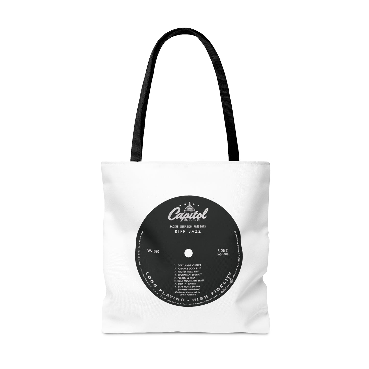 Croton / Gleason Jazz Record tote side 1 and side 2