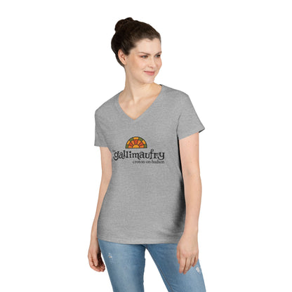 The Gallimaufry Croton Ladies V-Neck T-Shirt