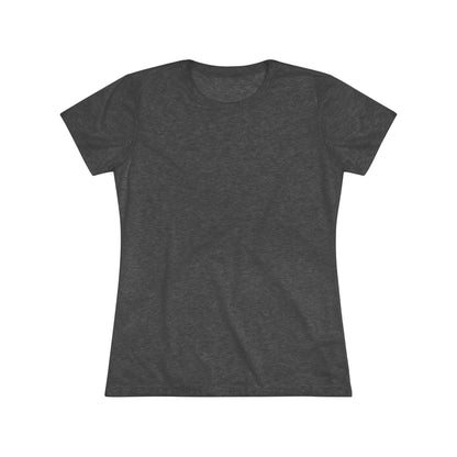 Women's Fitted Croton PARTY SPOTS Tee (Dark/Colors)