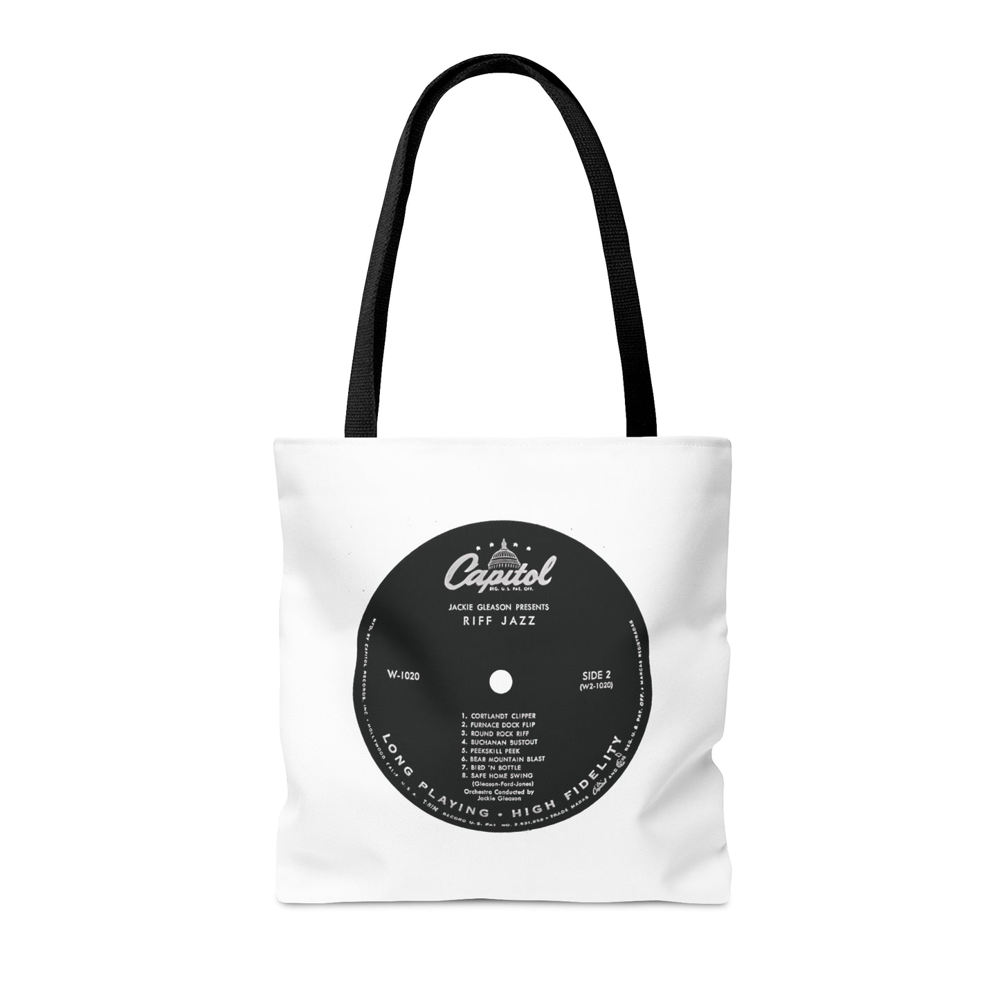 Croton / Gleason Jazz Record tote side 1 and side 2