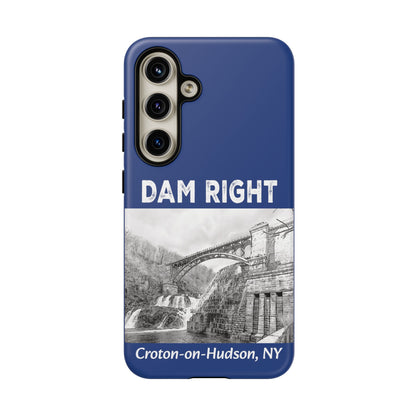 DAM RIGHT iPhone Tough Cases in Croton River blue