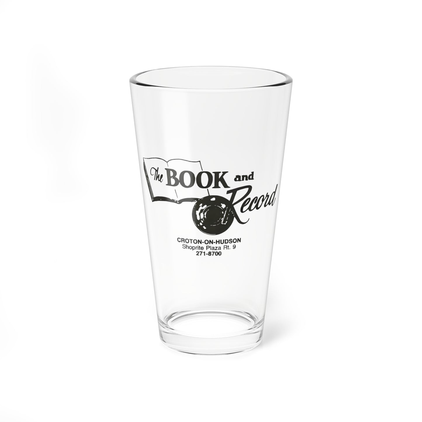 The Book and Record 16oz Pint / Mixing glass