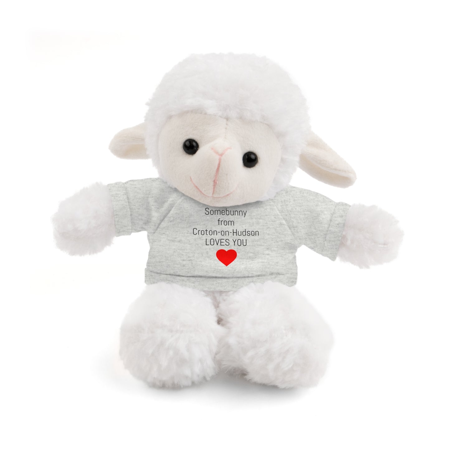 Some BUNNY from Croton-on-Hudson Loves you stuffie