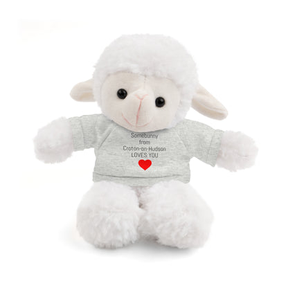 Some BUNNY from Croton-on-Hudson Loves you stuffie