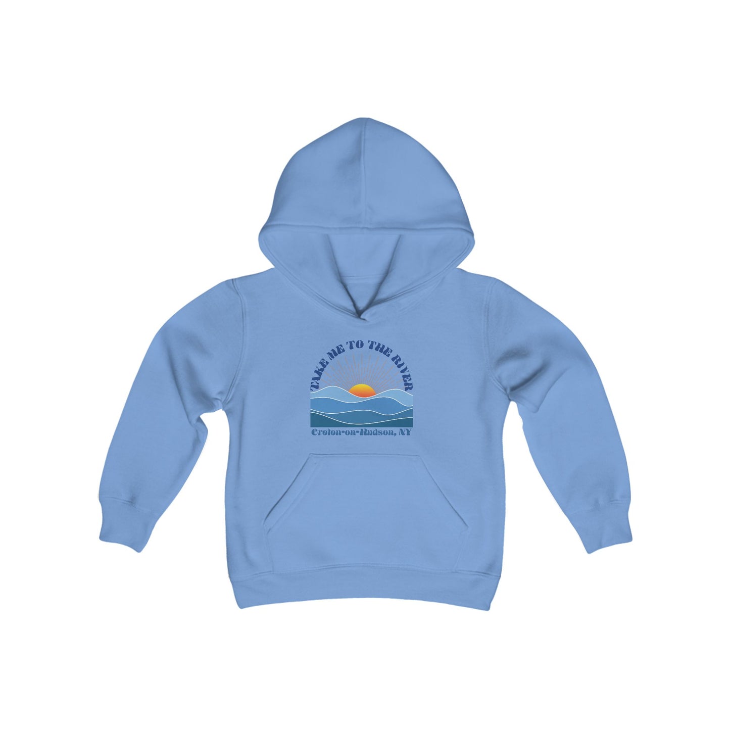 TAKE ME TO THE RIVER Croton-on-Hudson kids Hoodie