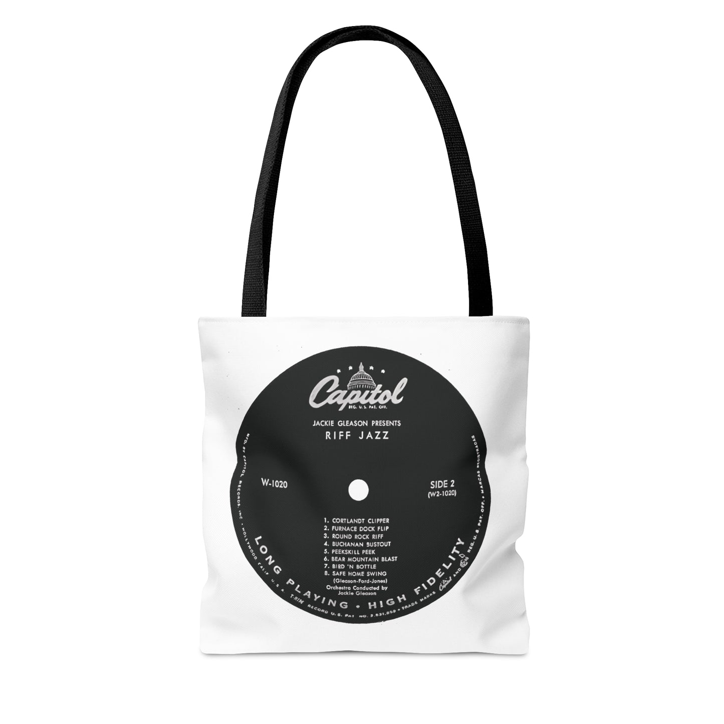 Croton / Gleason Jazz Record tote side 1 and side 2