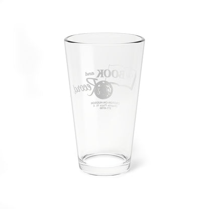 The Book and Record 16oz Pint / Mixing glass
