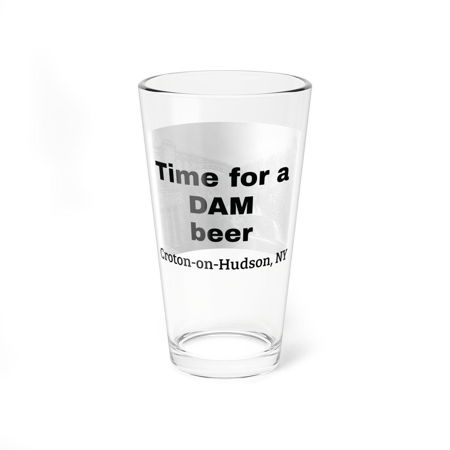 Time for a DAM beer 16oz Pint / Mixing glass