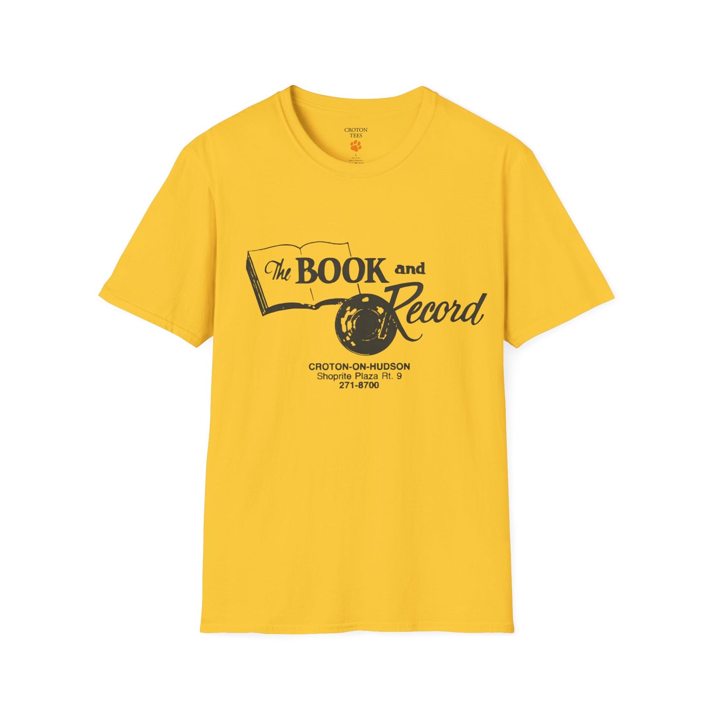 The Book and Record Unisex tee