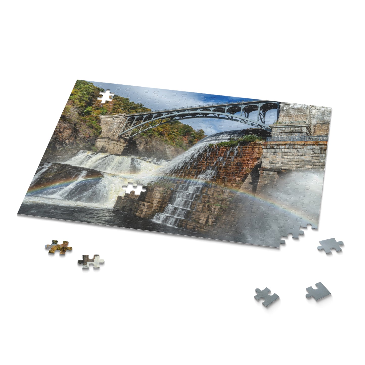 Croton Dam Rainbow puzzle (252 pieces)