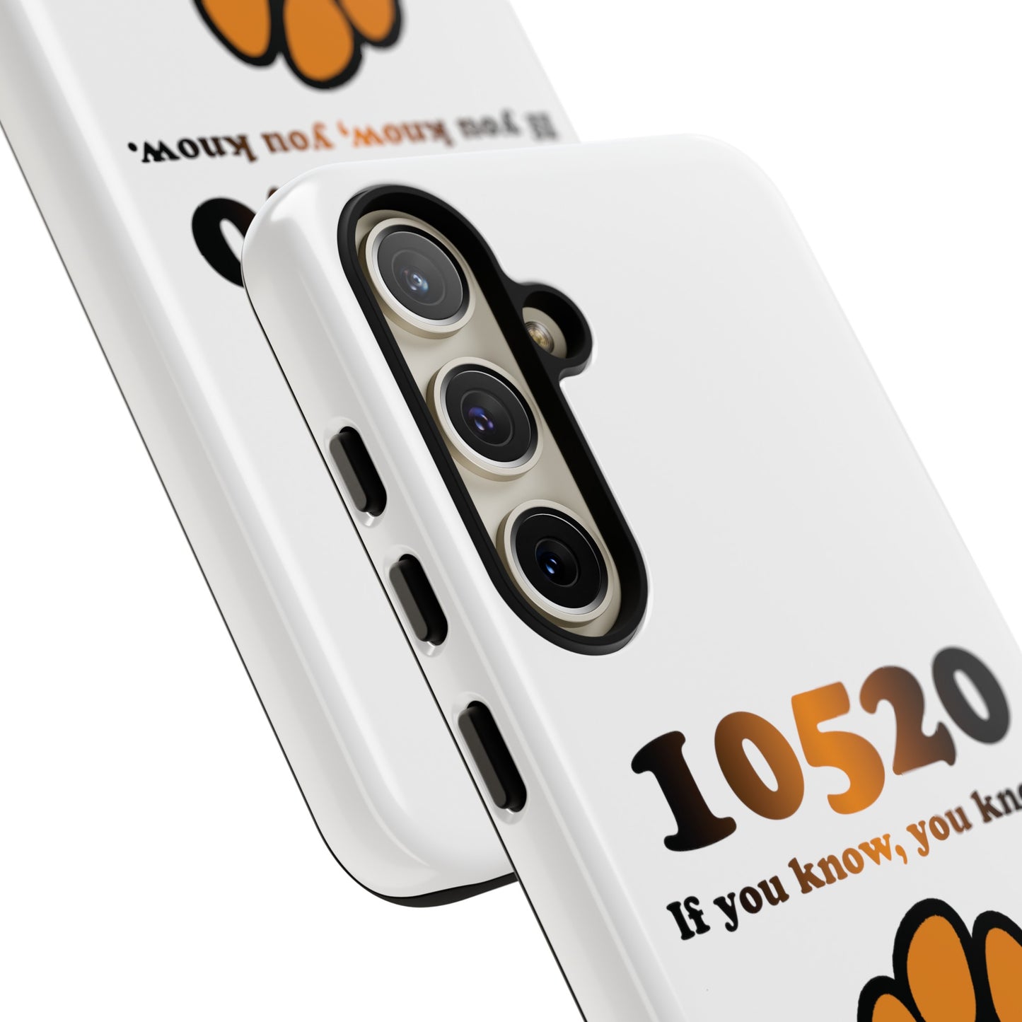 10520 Tiger paw iPhone / Samsung Tough Cases