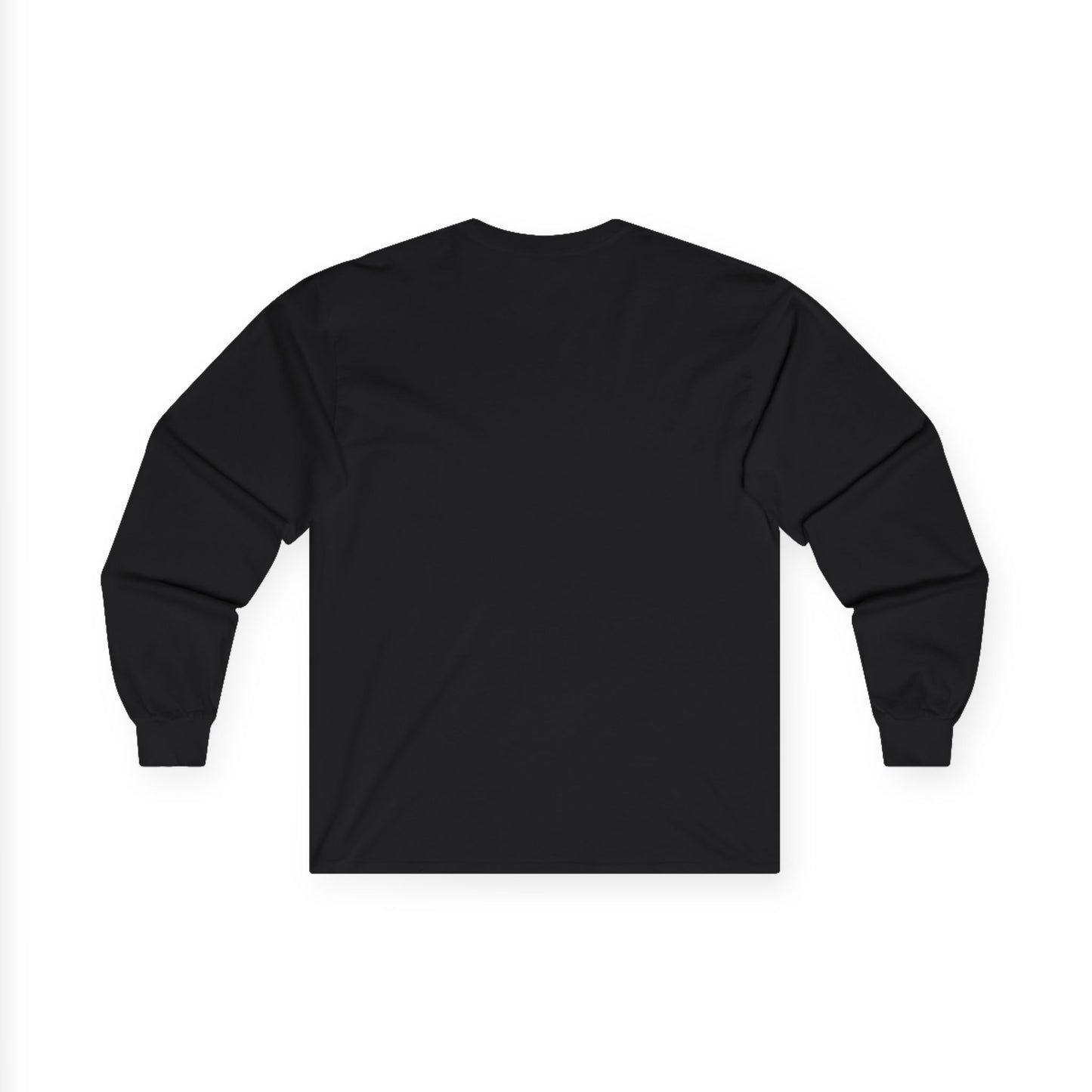 Croton DAMNED Halloween Unisex Cotton Long Sleeve Tee blank back