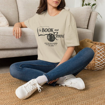 The Book and Record Unisex tee